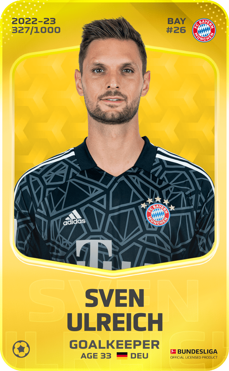 Sven Ulreich 2022-23 • Limited 327/1000