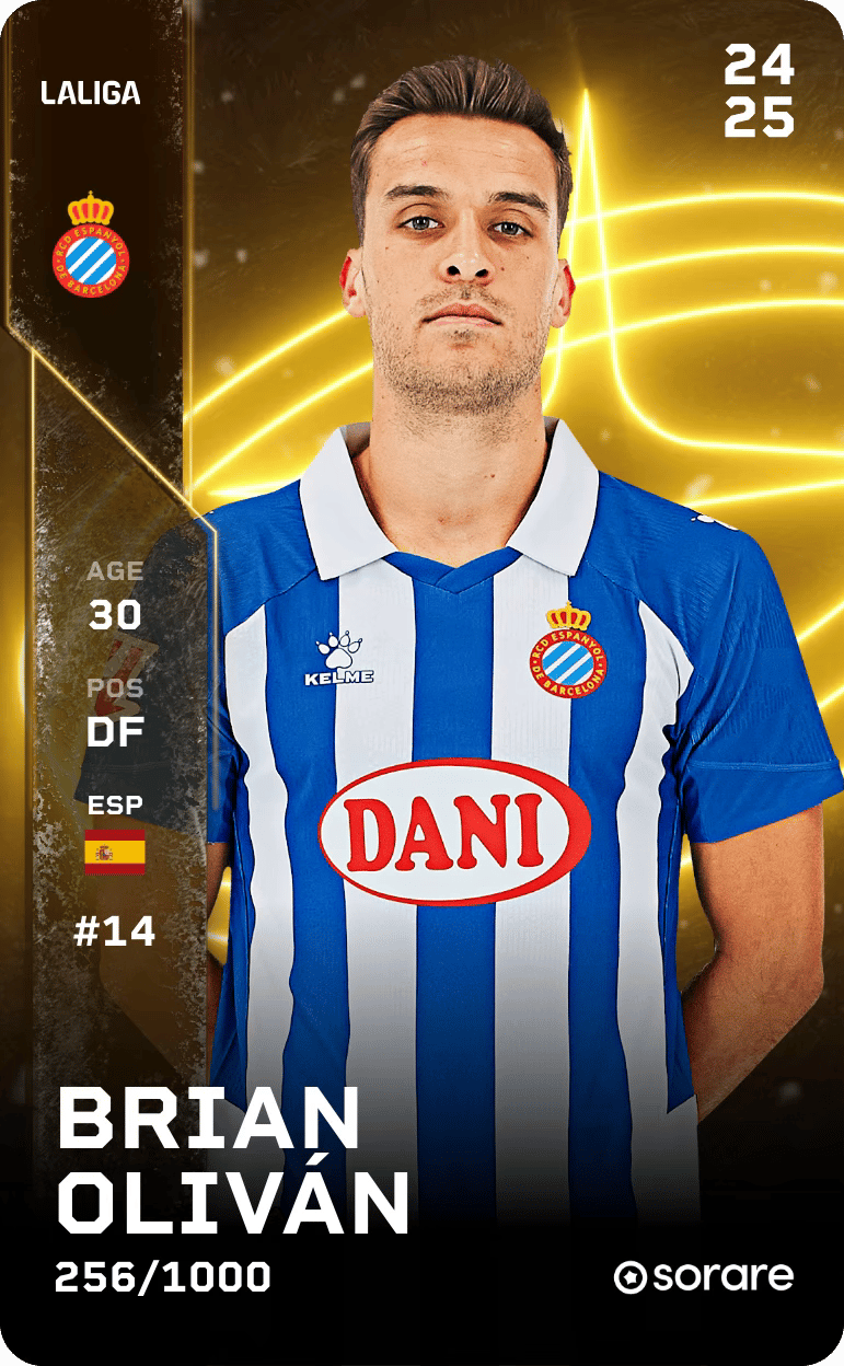 Brian Oliván 2024-25 • Limited 256/1000