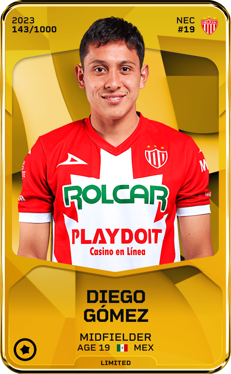 Diego Gómez 2023-24 • Limited 143/1000