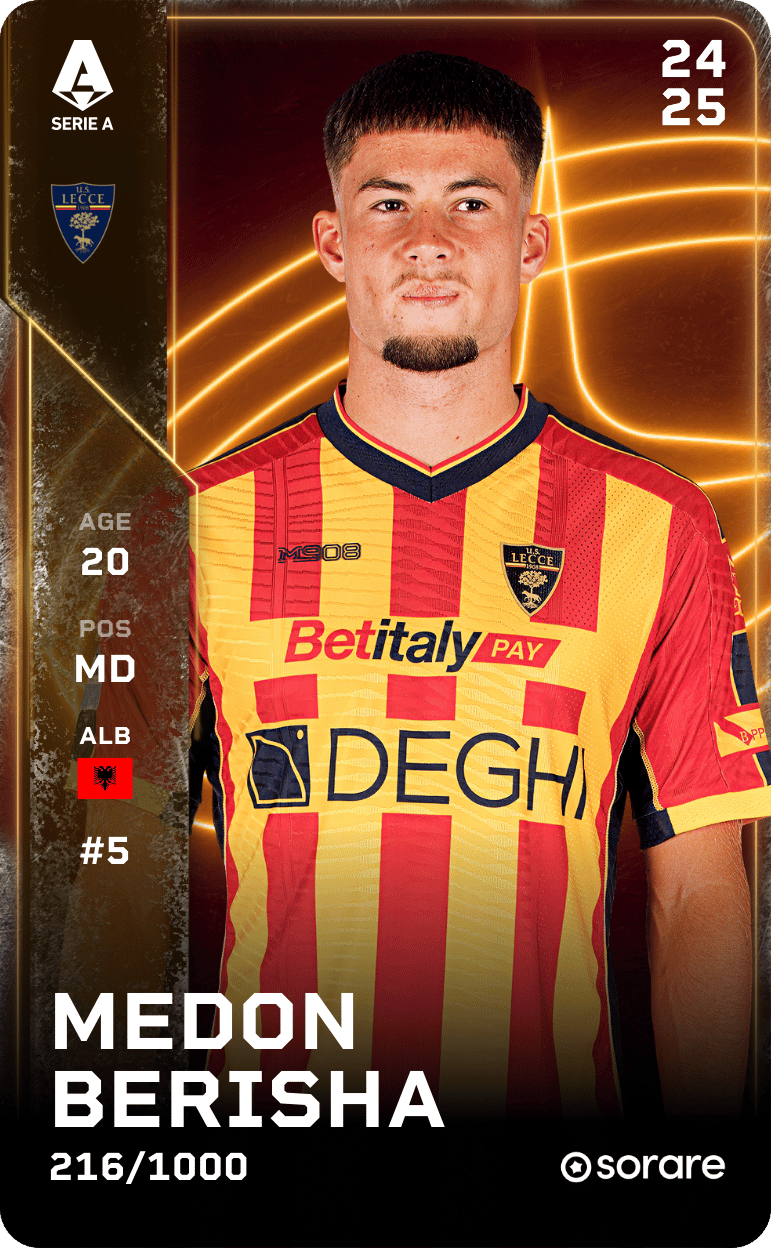 Medon Berisha 2024-25 • Limited 216/1000
