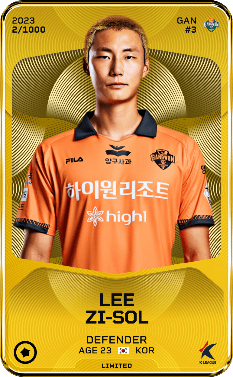 Lee Zi-Sol 2023-24 • Limited 2/1000