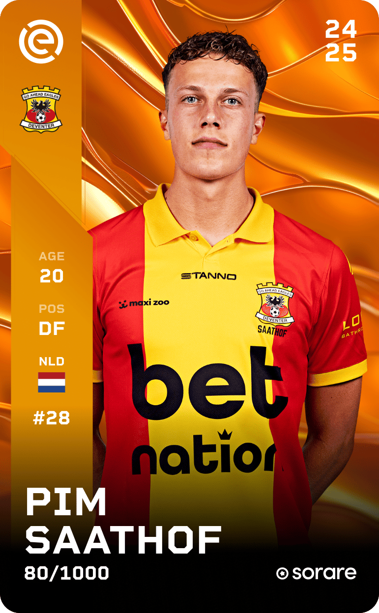 Pim Saathof 2024-25 • Limited 80/1000