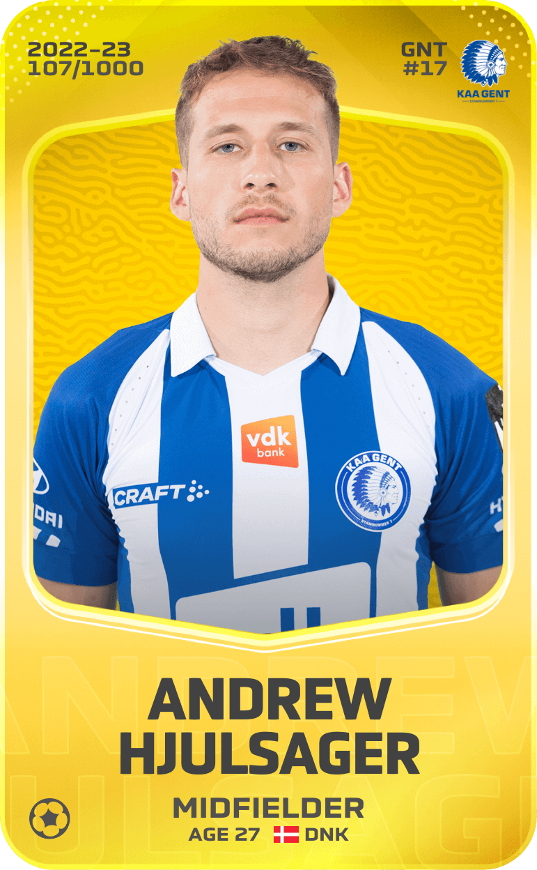 Andrew Hjulsager 2022-23 • Limited 107/1000