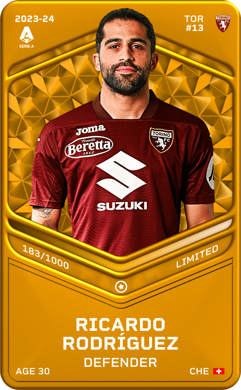 Ricardo Rodríguez 2023-24 • Limited 183/1000