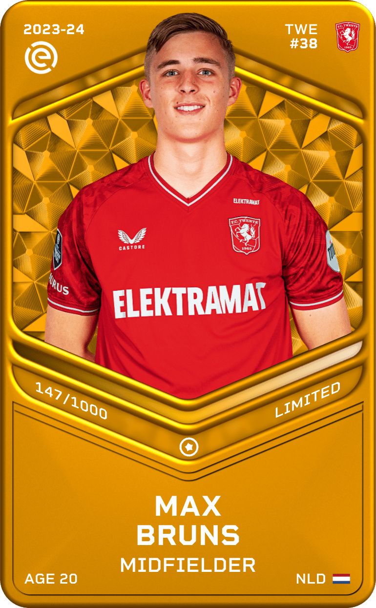 Max Bruns 2023-24 • Limited 147/1000