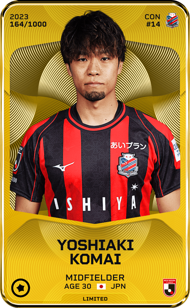 Yoshiaki Komai 2023-24 • Limited 164/1000