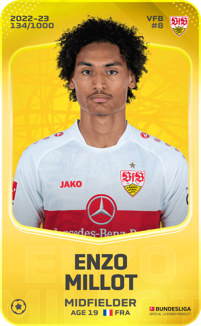 Enzo Millot 2022-23 • Limited 134/1000