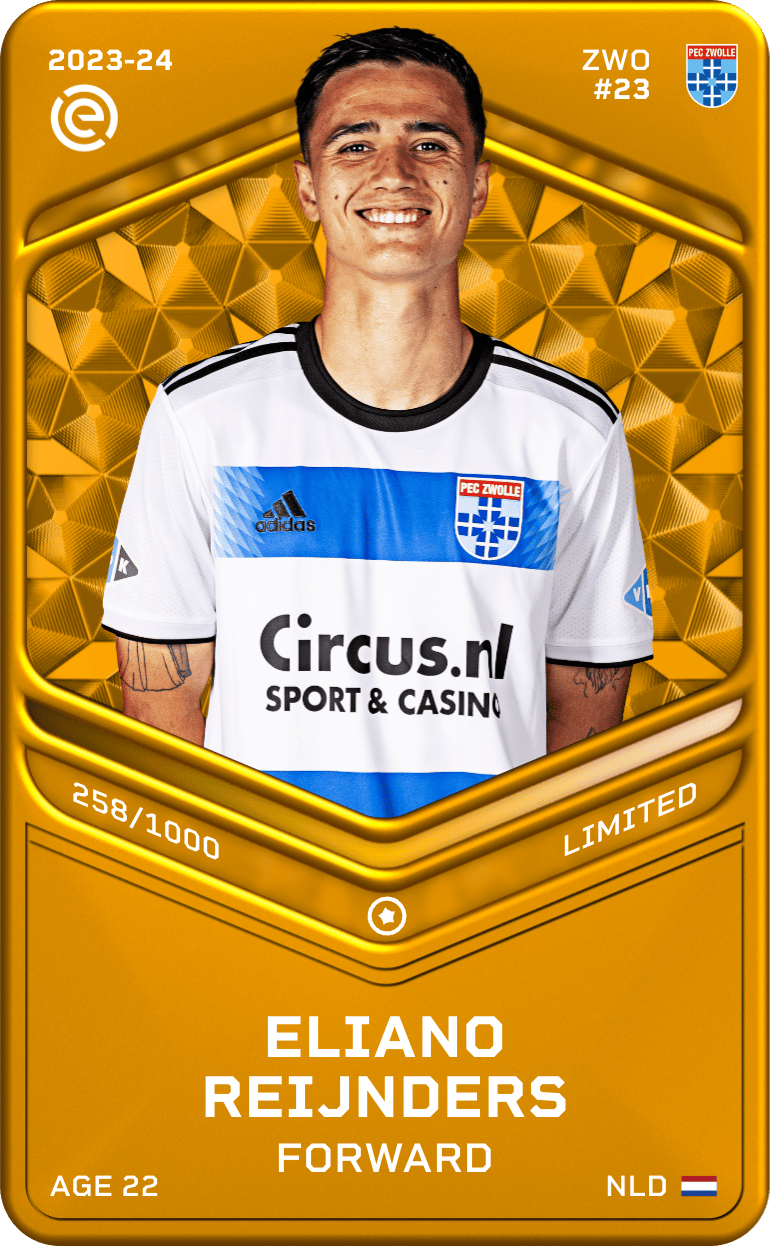 Eliano Reijnders 2023-24 • Limited 258/1000