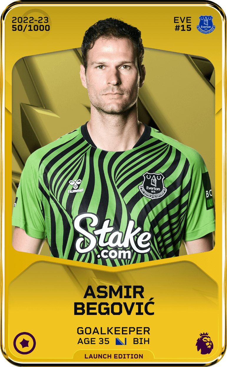 Asmir Begović 2022-23 • Limited 50/1000
