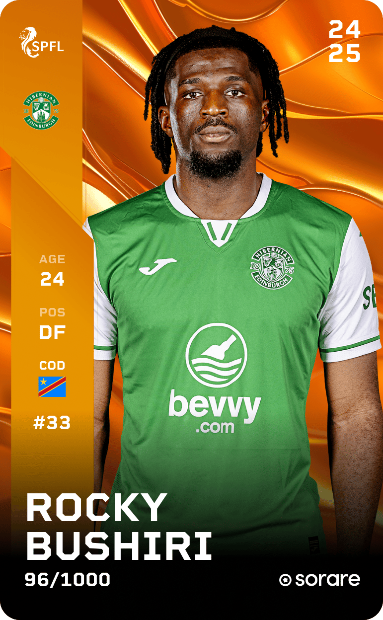 Rocky Bushiri 2024-25 • Limited 96/1000
