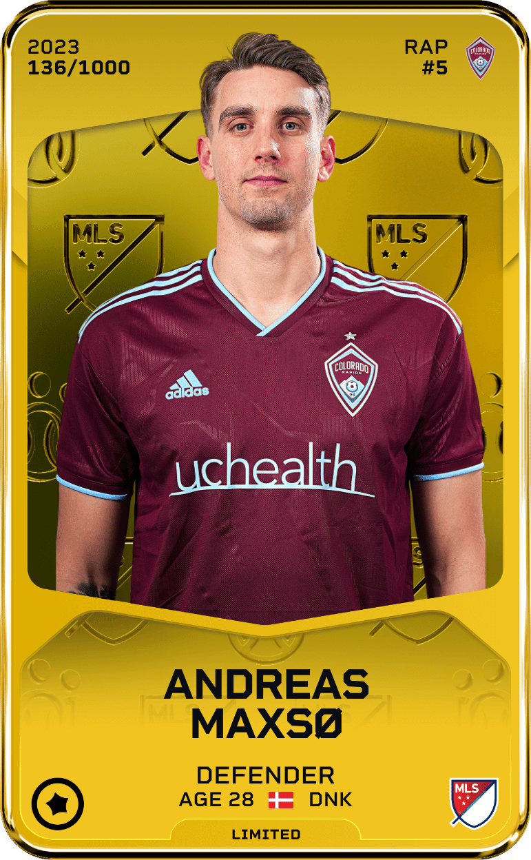 Andreas Maxsø 2023-24 • Limited 136/1000