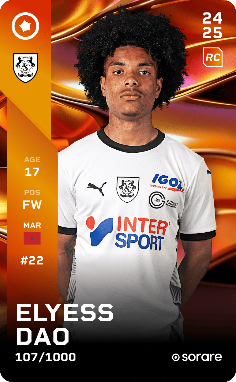 Elyess Dao 2024-25 • Limited 107/1000