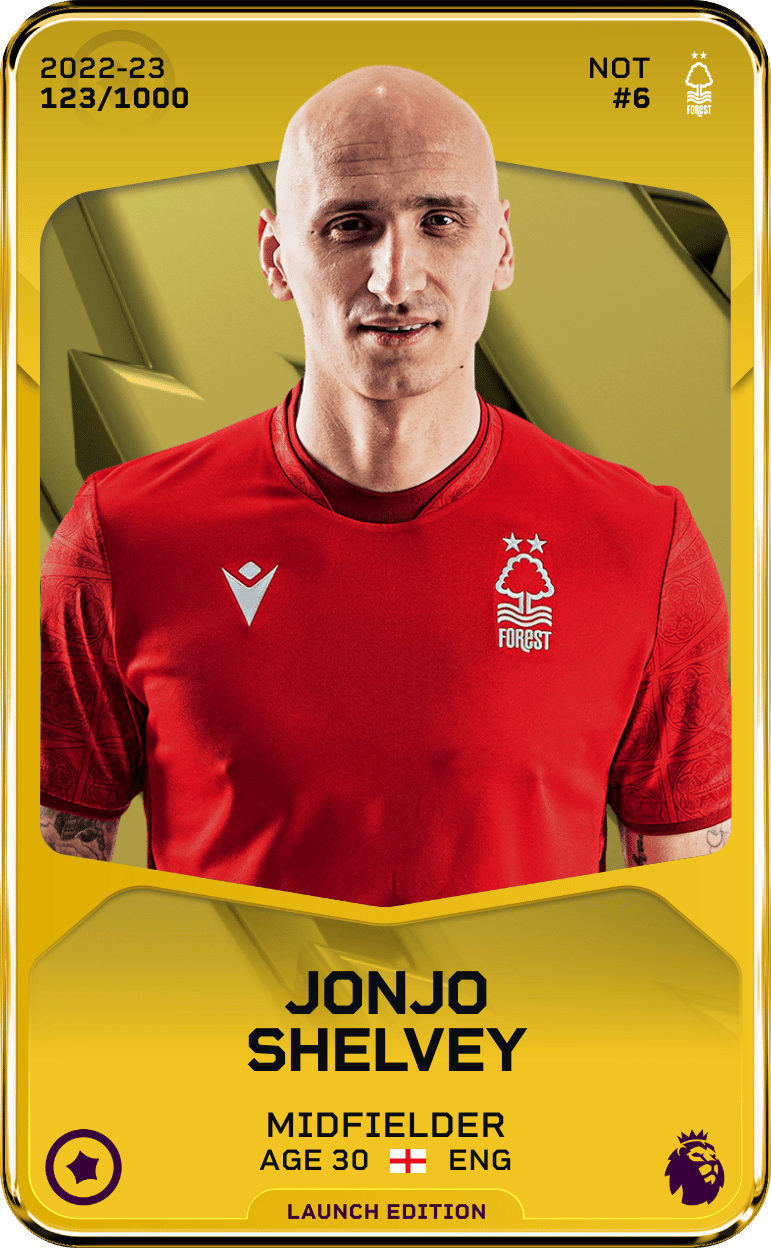 Jonjo Shelvey 2022-23 • Limited 123/1000