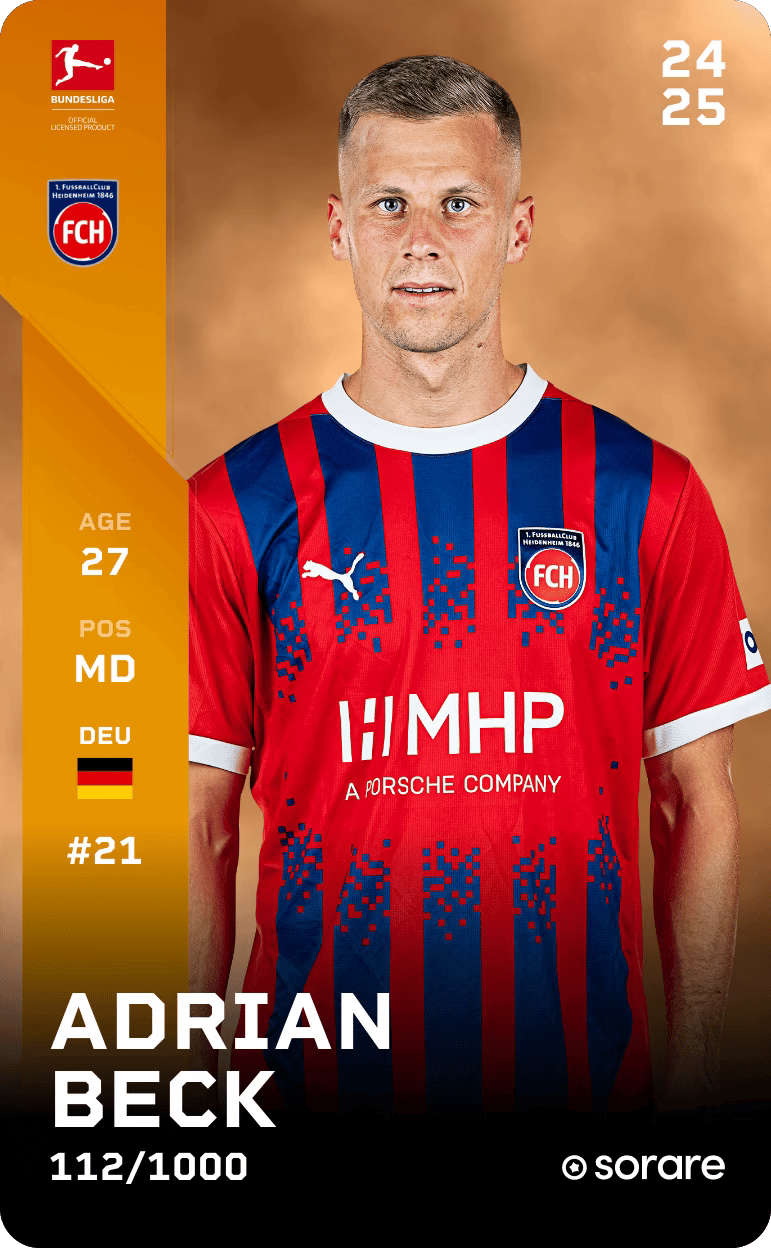 Adrian Beck 2024-25 • Limited 112/1000