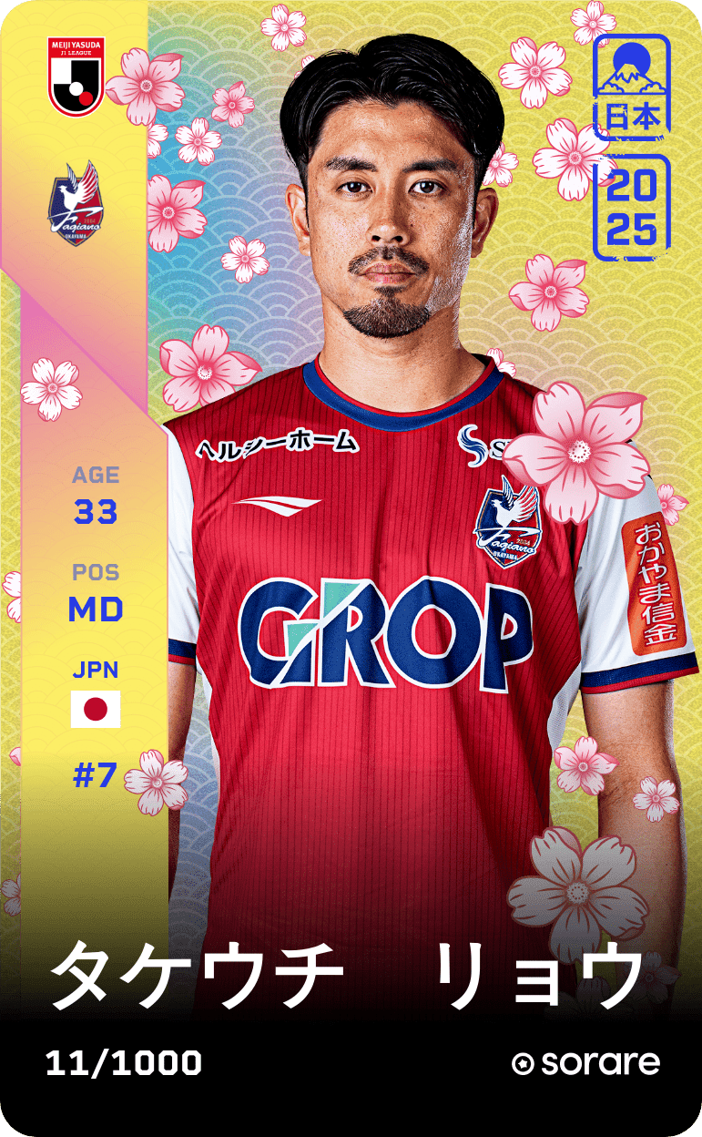 Ryo Takeuchi 2025-26 • Limited 11/1000