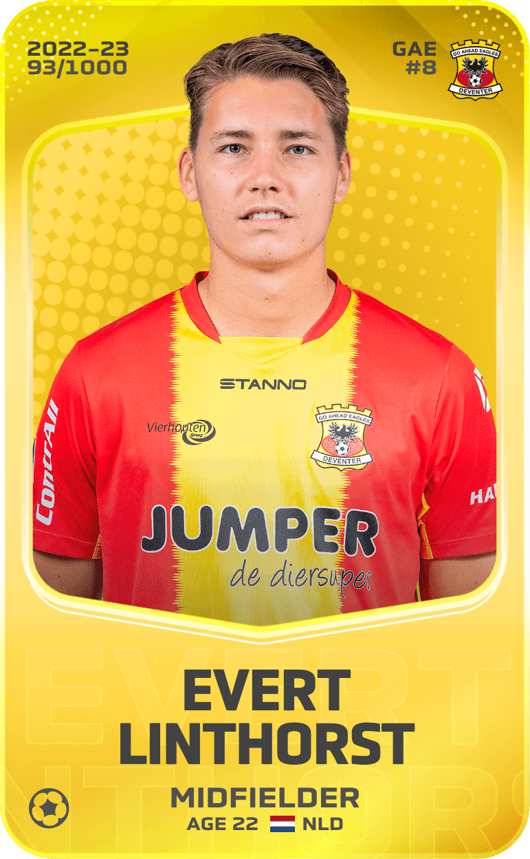 Evert Linthorst 2022-23 • Limited 93/1000