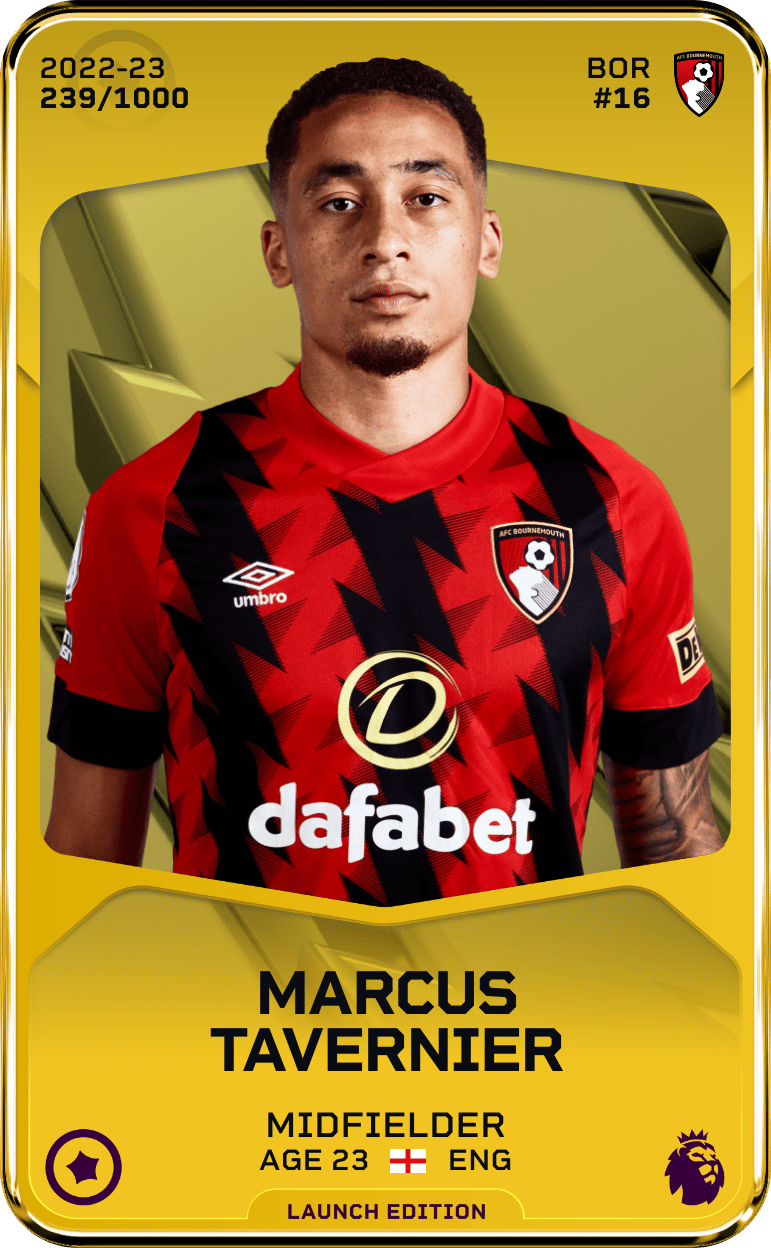Marcus Tavernier 2022-23 • Limited 239/1000
