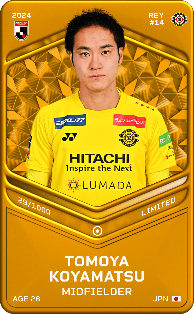 TOMOYA KOYAMATSU 2024-25 • Limited 29/1000