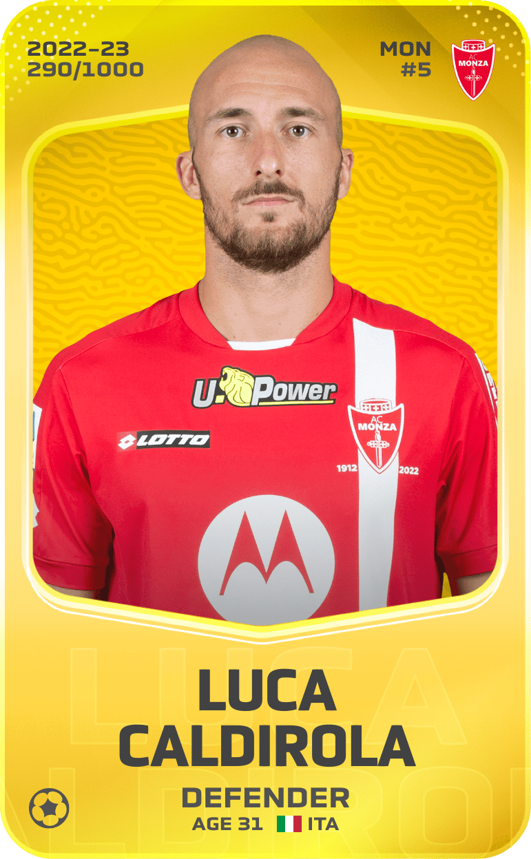 Luca Caldirola 2022-23 • Limited 290/1000