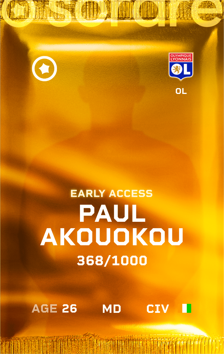 Paul Akouokou 2024-25 • Limited 368/1000