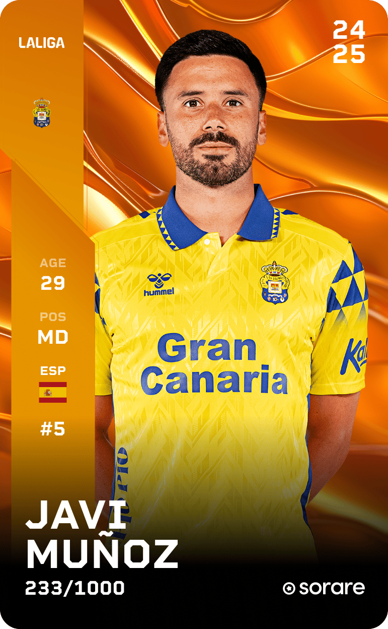 Javi Muñoz 2024-25 • Limited 233/1000