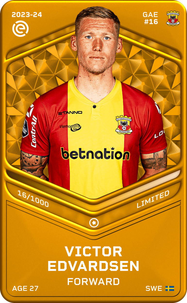 Victor Edvardsen 2023-24 • Limited 16/1000