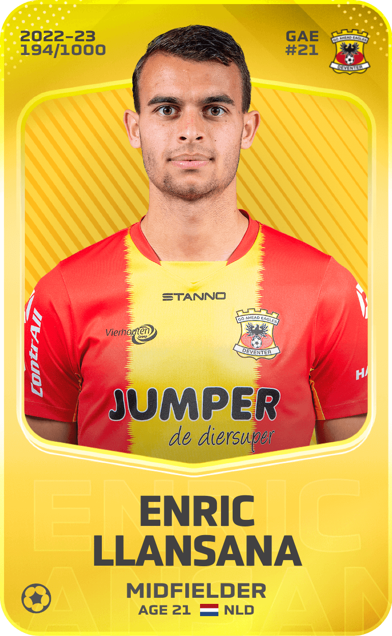 Enric Llansana 2022-23 • Limited 194/1000