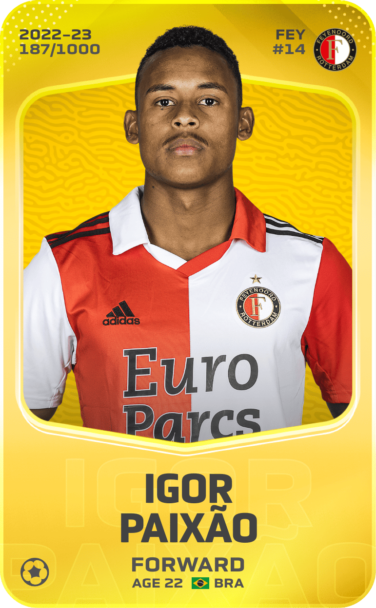 Igor Paixão 2022-23 • Limited 187/1000