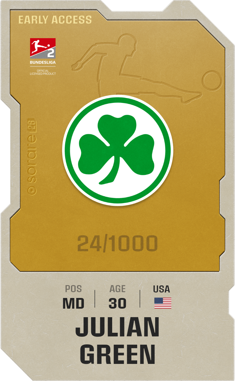Julian Green 2025-26 • Limited 24/1000