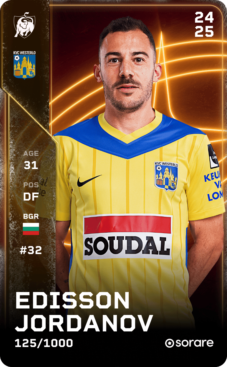 Edisson Jordanov 2024-25 • Limited 125/1000