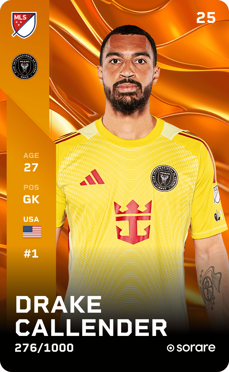 Drake Callender 2025-26 • Limited 276/1000