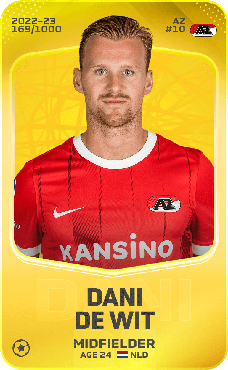 Dani de Wit 2022-23 • Limited 169/1000
