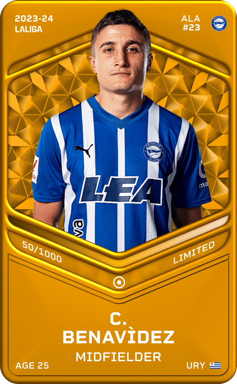 C. Benavìdez 2023-24 • Limited 50/1000