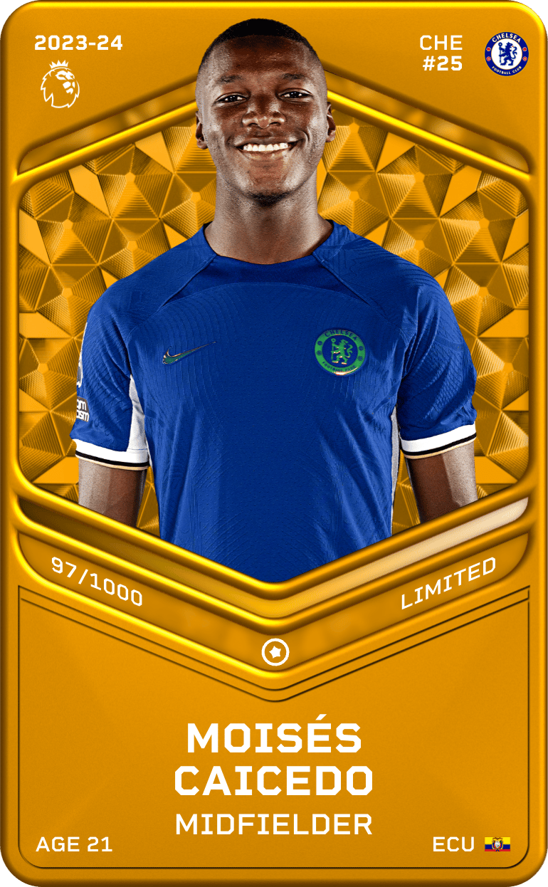 Moisés Caicedo 2023-24 • Limited 97/1000