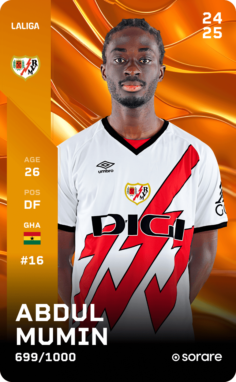 Abdul Mumin 2024-25 • Limited 699/1000