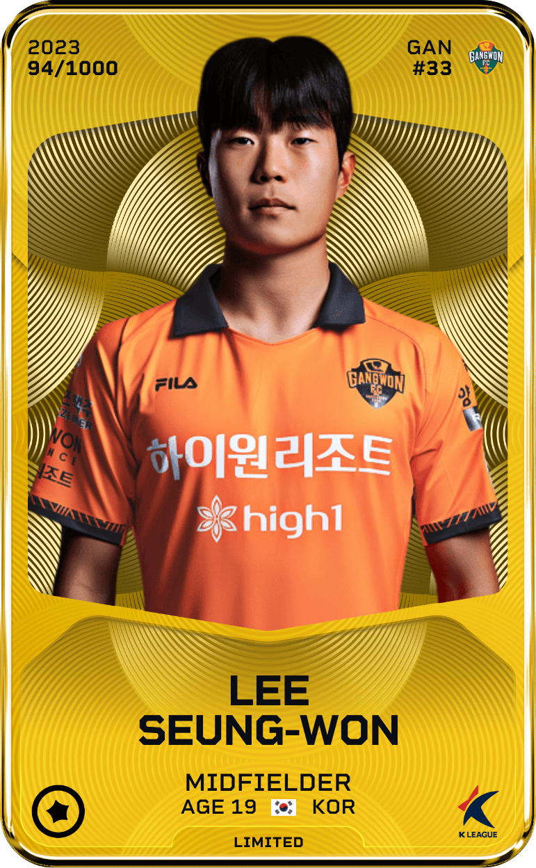 Lee Seung-Won 2023-24 • Limited 94/1000