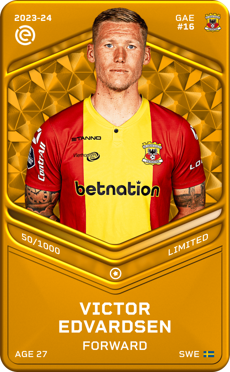 Victor Edvardsen 2023-24 • Limited 50/1000