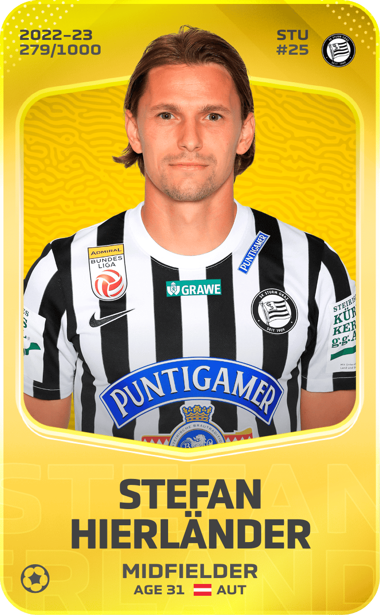 Stefan Hierländer 2022-23 • Limited 279/1000