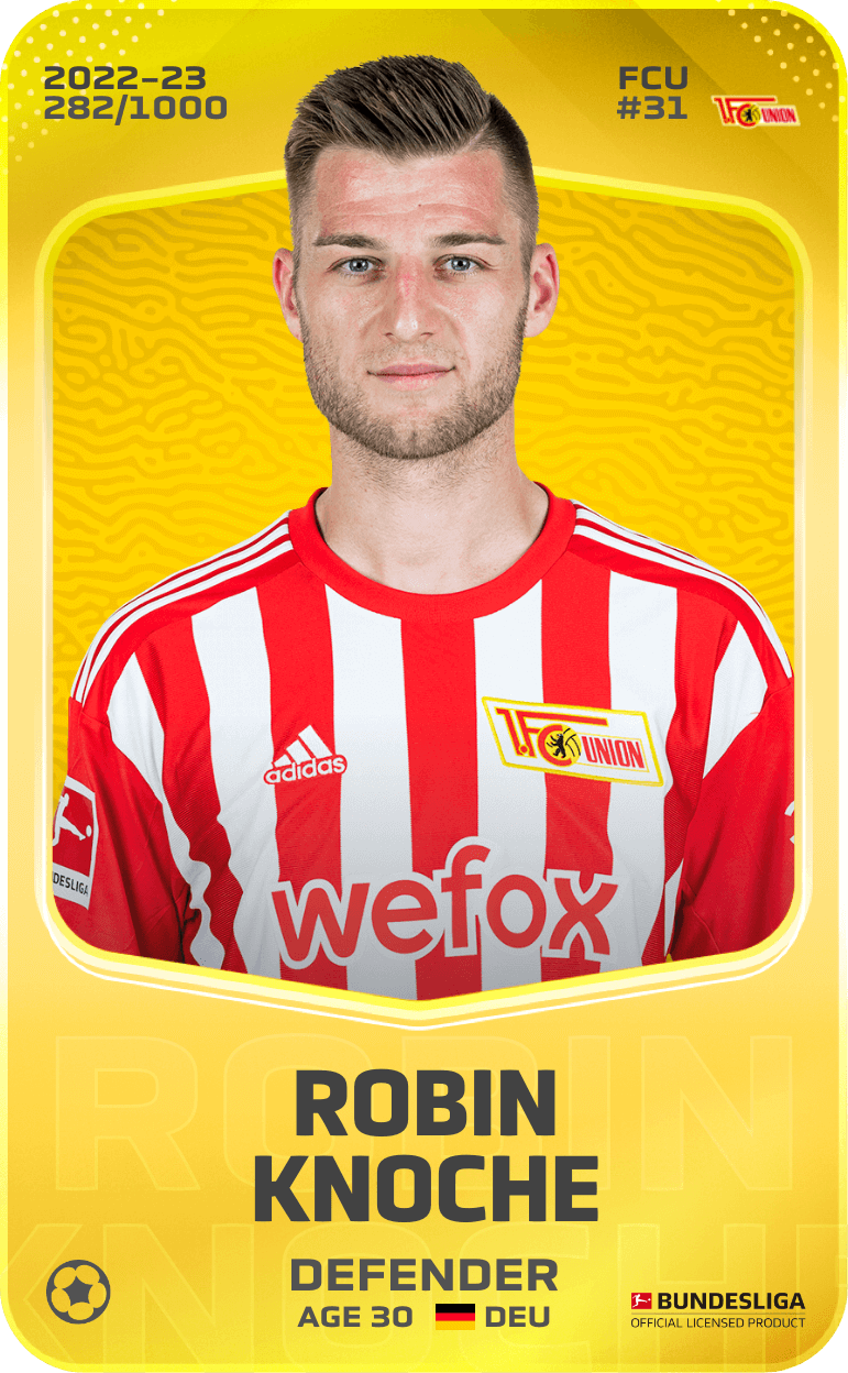 Robin Knoche 2022-23 • Limited 282/1000