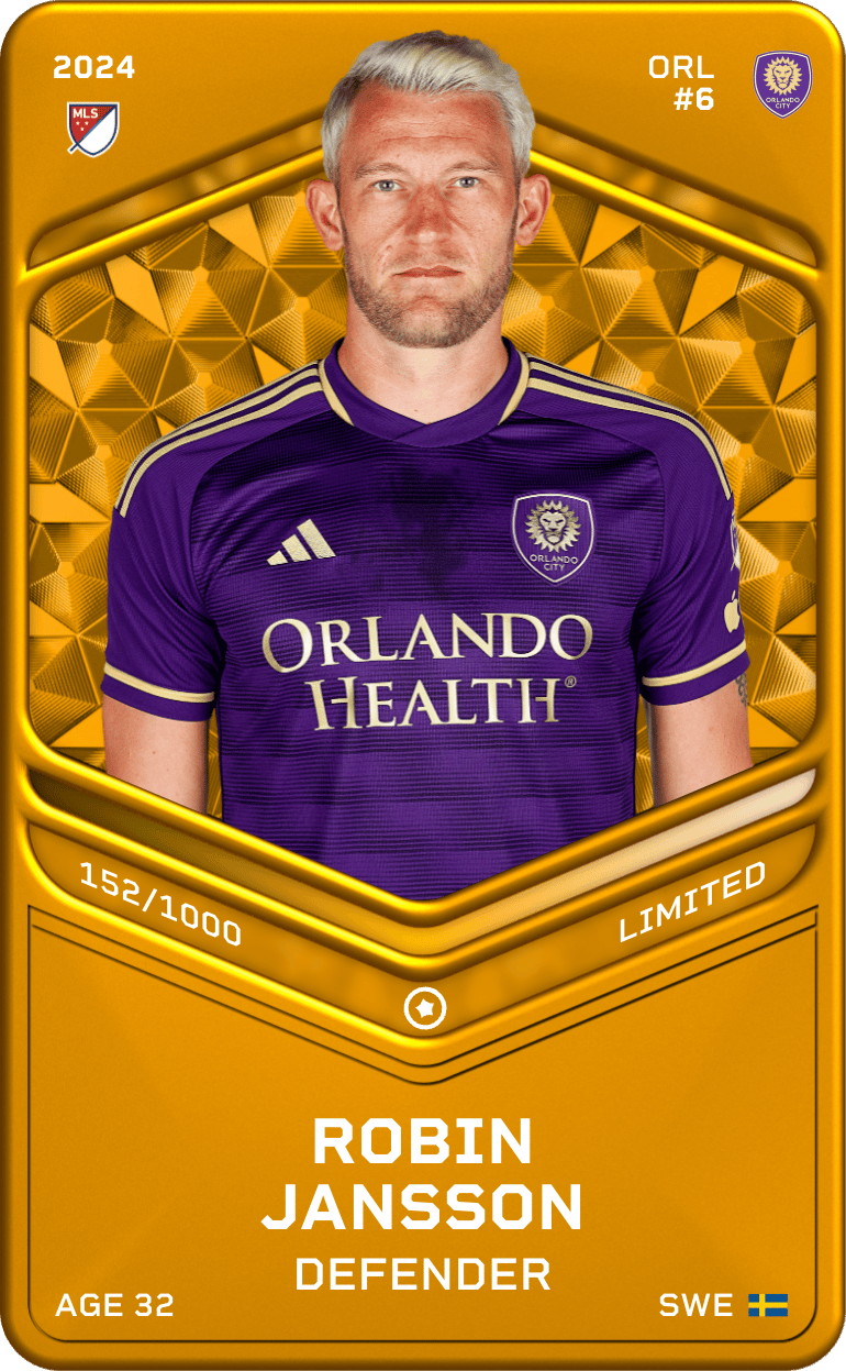 Robin Jansson 2024-25 • Limited 152/1000