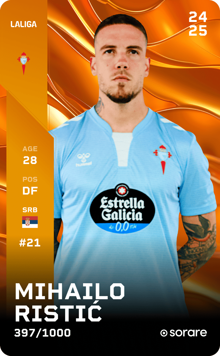 Mihailo Ristić 2024-25 • Limited 397/1000