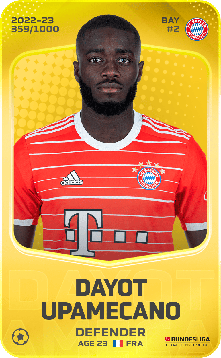 Dayot Upamecano 2022-23 • Limited 359/1000