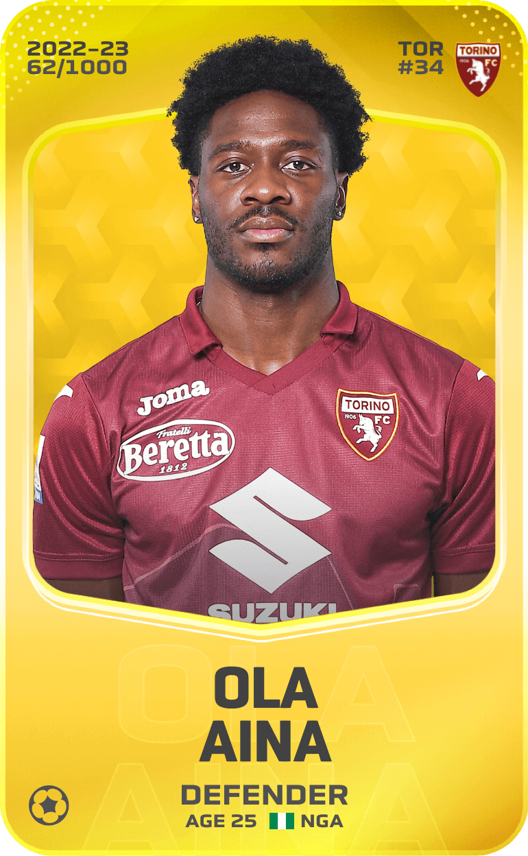 Ola Aina 2022-23 • Limited 62/1000