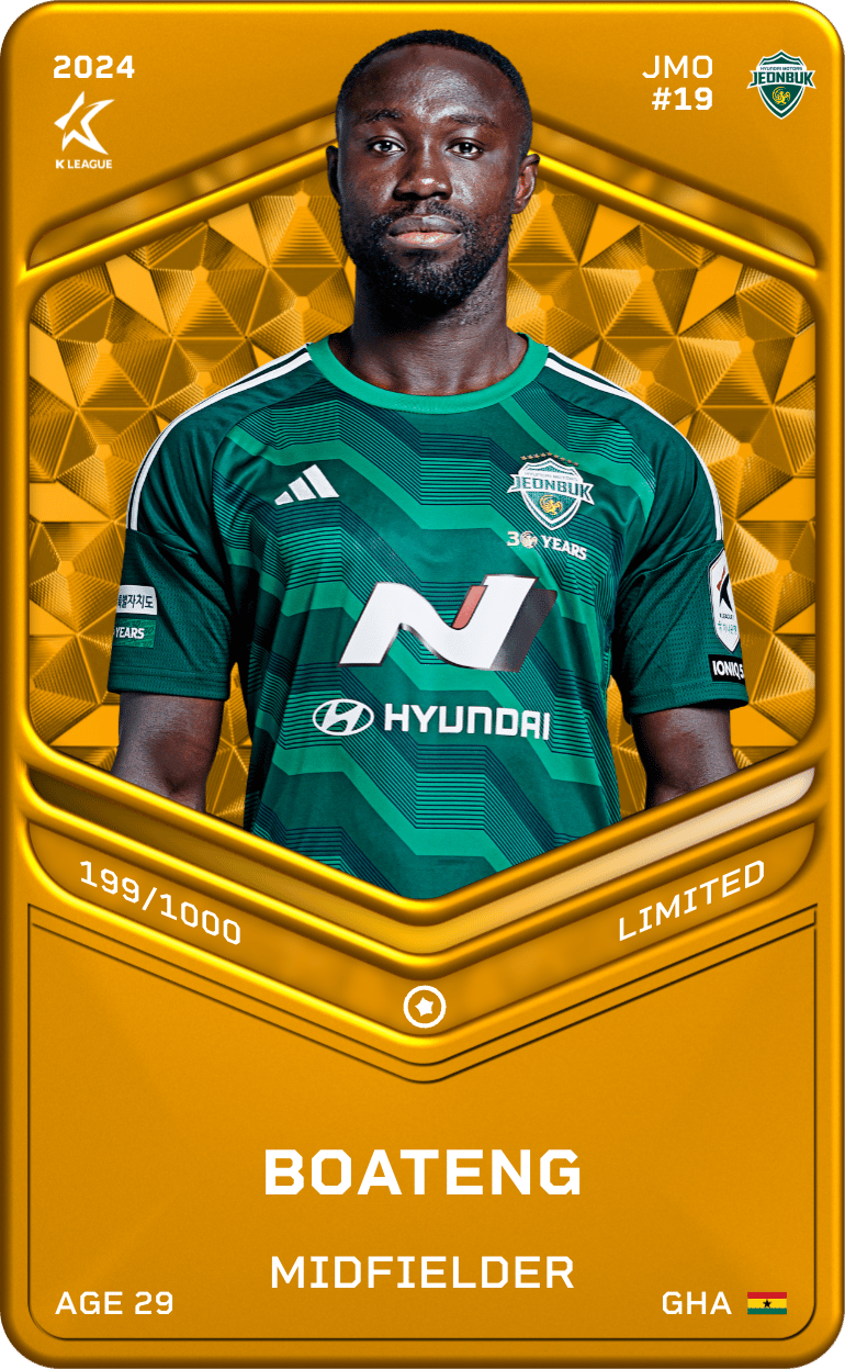 BOATENG 2024-25 • Limited 199/1000