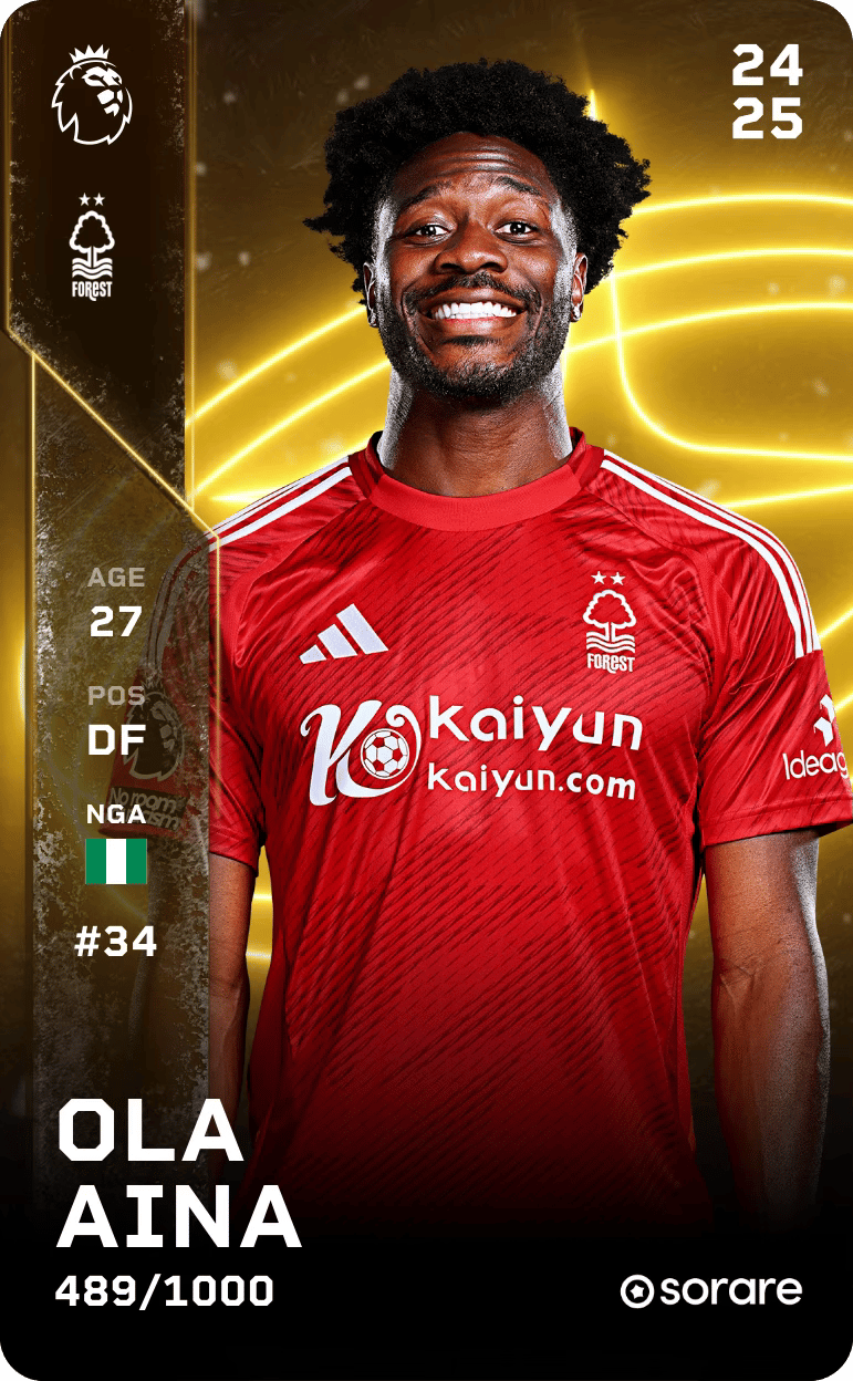 Ola Aina 2024-25 • Limited 489/1000