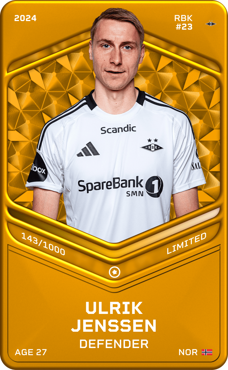 Ulrik Jenssen 2024-25 • Limited 143/1000
