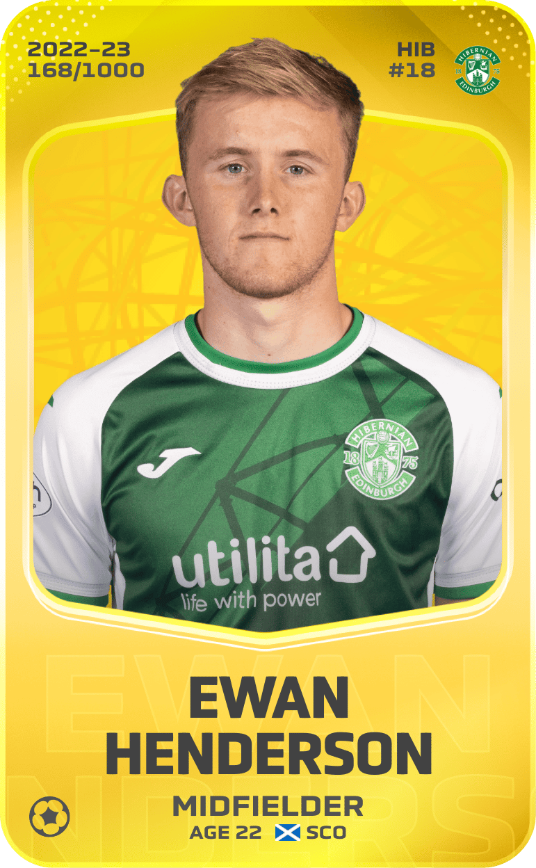 Ewan Henderson 2022-23 • Limited 168/1000