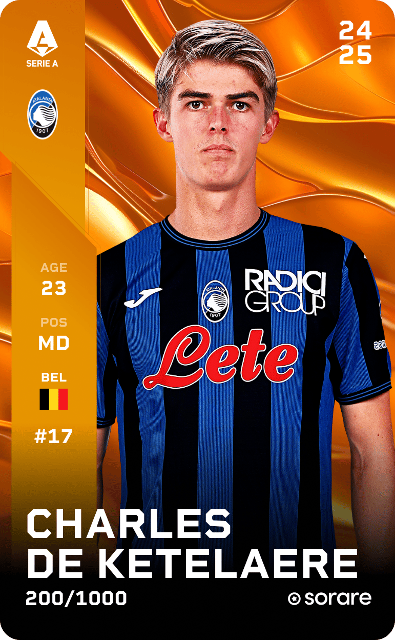 Charles De Ketelaere 2024-25 • Limited 200/1000