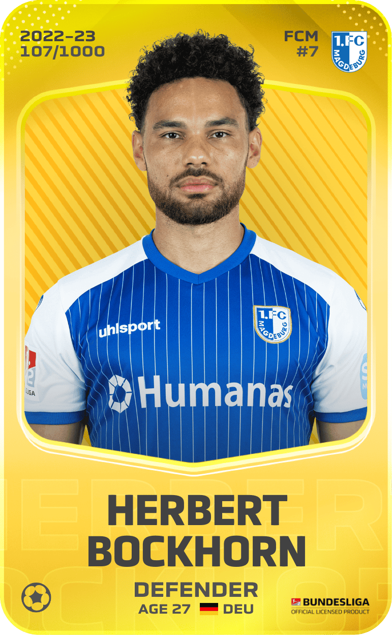 Herbert Bockhorn 2022-23 • Limited 107/1000