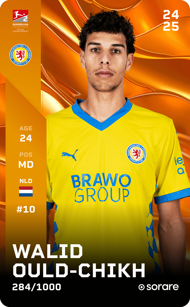 Walid Ould-Chikh 2024-25 • Limited 284/1000